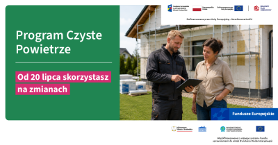 zdjęcie wprowadzające do artykułu: OGŁOSZENIE O ZMIANIE PROGRAMU PRIORYTETOWEGO „CZYS