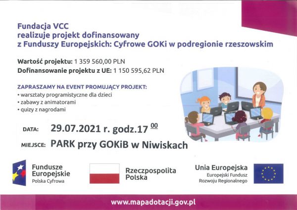 zdjęcie do
												 artykułu Fundacja vcc Podregion Rzeszowski zaprasza na EVENT