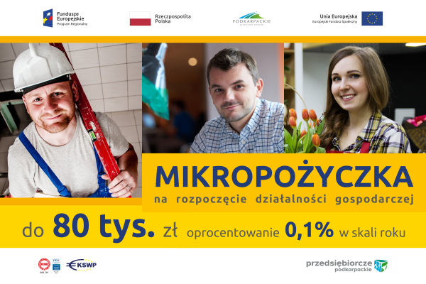 zdjęcie do
												 artykułu Informacja KSWP - Mikropożyczka na rozpoczęcie działalności gospodarczej