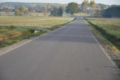 Modernizacja infrastruktury drogowej na terenie Gminy Niwiska