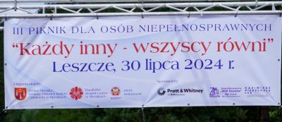 zdjęcie wprowadzające do artykułu: III Piknik dla Osób Niepełnosprawnych - Każdy inny