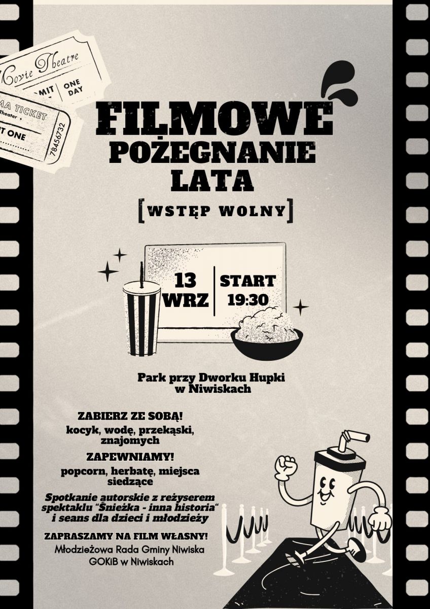 Filmowe Pożegnanie Lata w parku w Niwiskach!