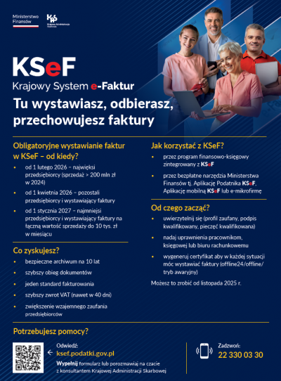 zdjęcie wprowadzające do artykułu: „Środy z KSeF” –  cykl szkoleń