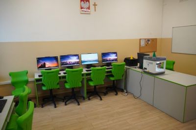 Nowa pracownia komputerowa w Szkole Podstawowej w Trześni