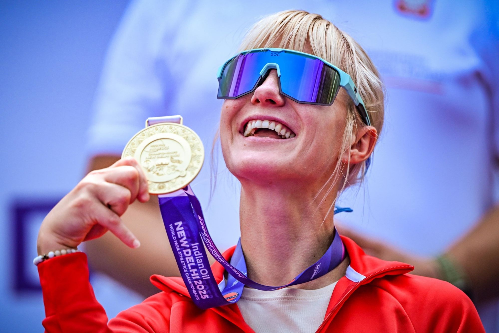 Róża Kozakowska mieszkanka gminy Niwiska, mistrzyni świata w rzucie maczugą, nominowana w plebiscycie Sportowiec Roku Guttmanny 2025!