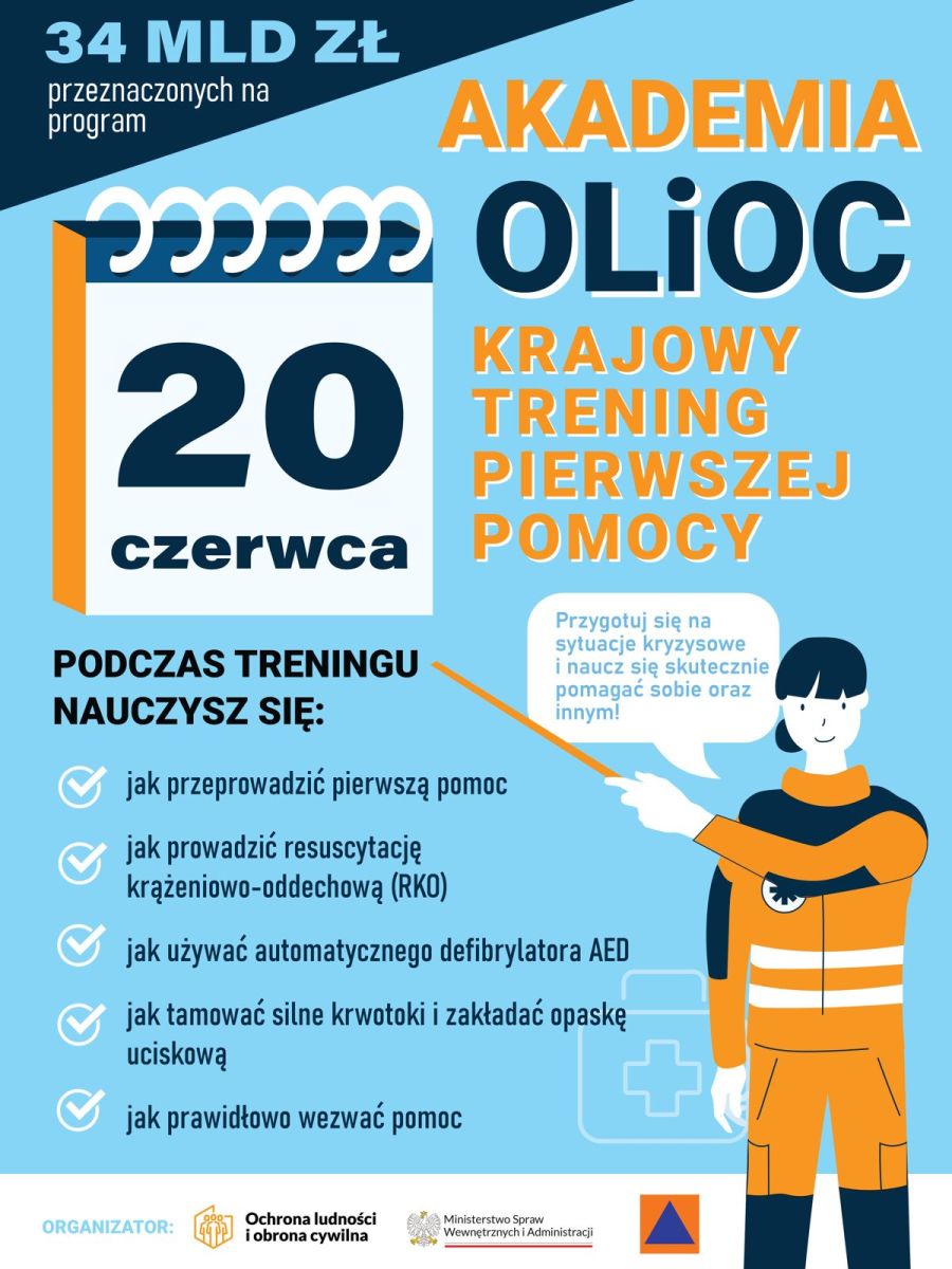 Szkolenie z zakresu udzielania pierwszej pomocy