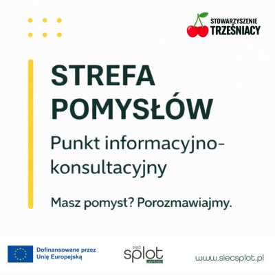 zdjęcie do
												 artykułu Ogłoszenie Stowarzyszenia TRZEŚNIACY - Strefy Pomysłów