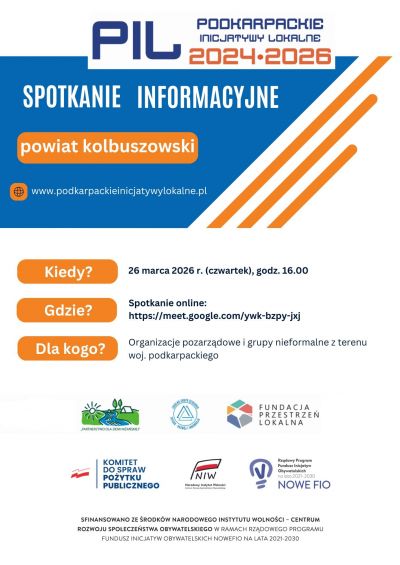 zdjęcie wprowadzające do artykułu: Podkarpackie Inicjatywy Lokalne – spotkanie inform