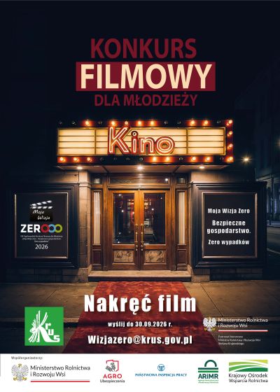 zdjęcie wprowadzające do artykułu: VIII edycja konkursu filmowego KRUS Moja Wizja Zer