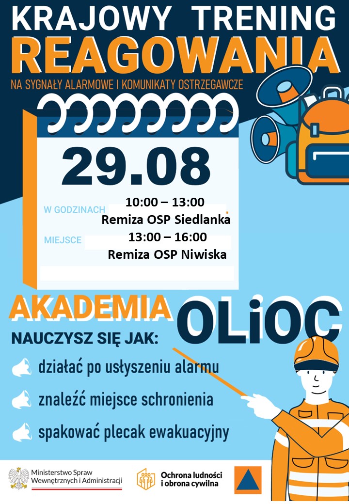 Krajowy Trening Reagowania Akademii OLiOC