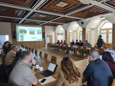 zdjęcie wprowadzające do artykułu: Stowarzyszenie PSORW z wizytą studyjną w Gminie Ni