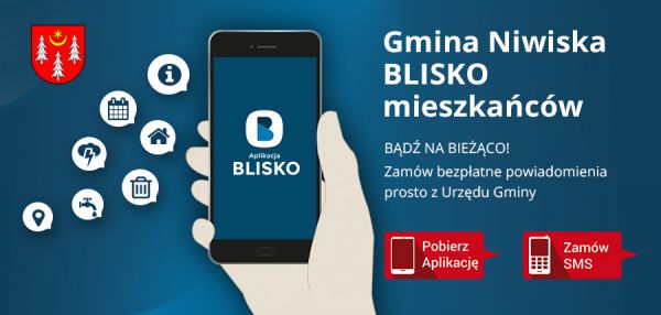 Aplikacja BLISKO- Bbaner